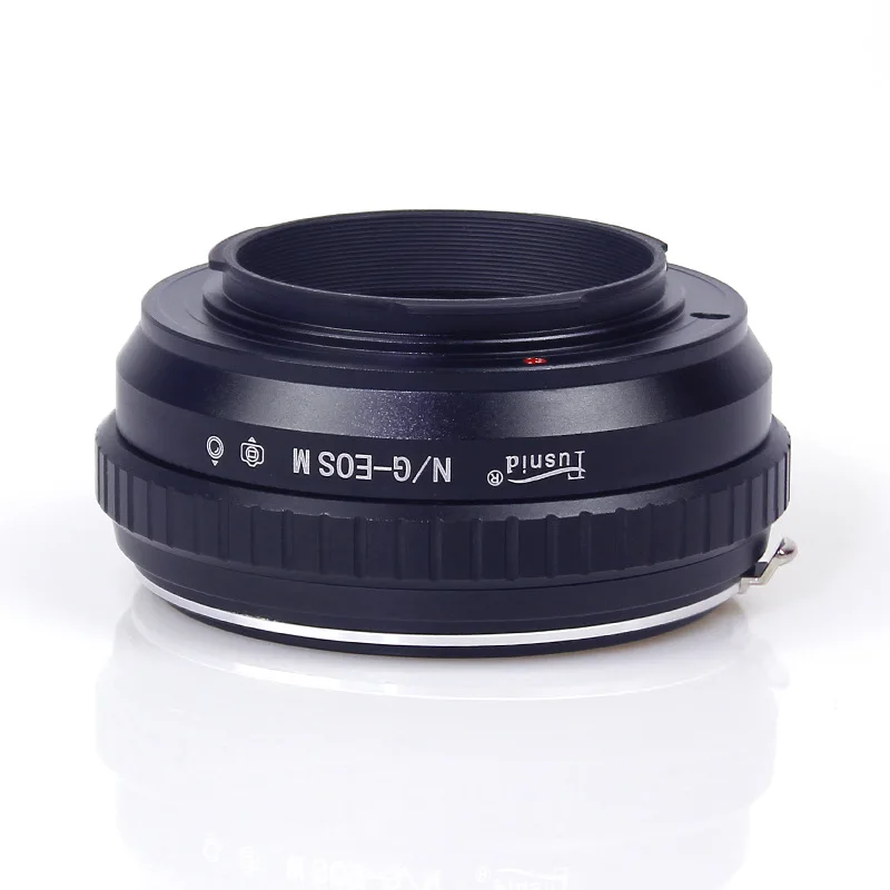 N/G-EOSM Macro Tập Trung Helicoid Adapter Ring Cho NIKON G//F Ống Kính Canon Ef-M EOSM/M2/M3/M5/M6/M10/M50 Máy Ảnh Không Gương Lật