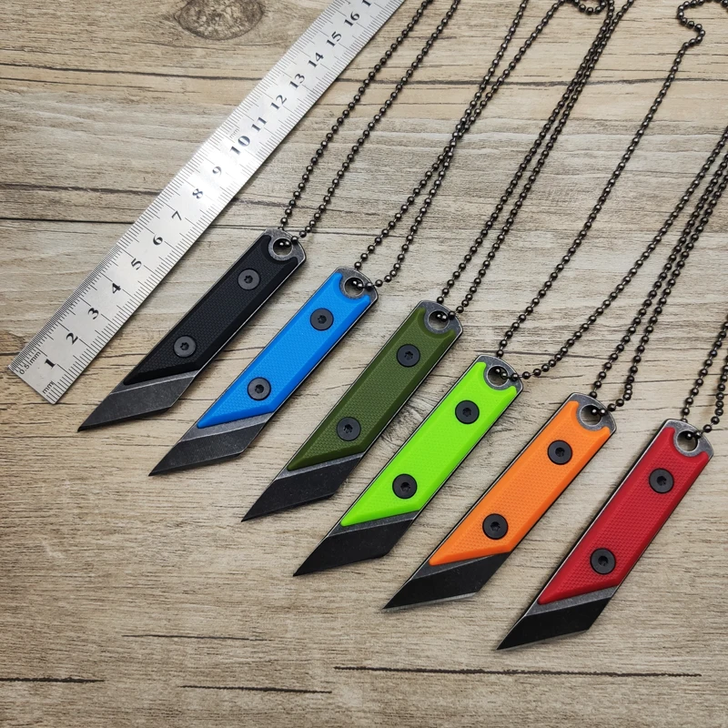 Faca de Aço Utility com Abs Handle 3cr13 Ferramentas Manuais Portáteis Colar e Edc Mini Case Dropship