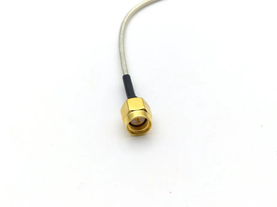 Imagem -05 - Cabo Coaxial Sma Macho para Sma Macho Cabo Semi-rígido Rg405 rf o 50 20 Peças