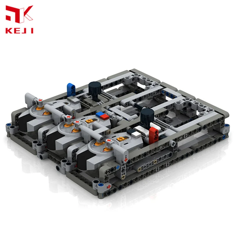 KEJI MOC-10398 RC Remote Control for Power Function 3 Controls for Building Block Bricks Kit DIY Toy Christmas Gift