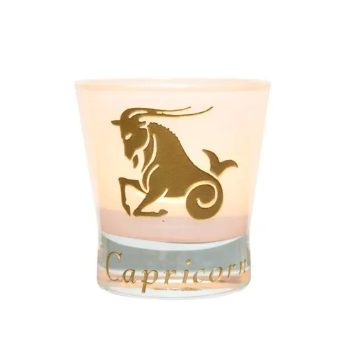 Arte Home Capricorn Pink Horoscope Candle holder