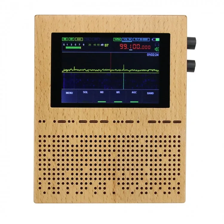 3.5" 50KHz-2000MHz Malahit-SDR Malachite SDR Receiver Software Defined Radio Without Registration Code