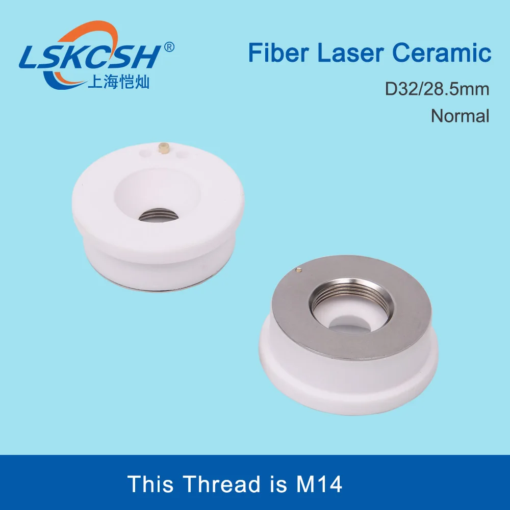 LSKCSH Laser Ceramic nozzle holder Dia.32mm/28.5mm  For raytools Bodor Fiber Laser Cutting Head BT240S BM109 BM111 BM114S  M14mm