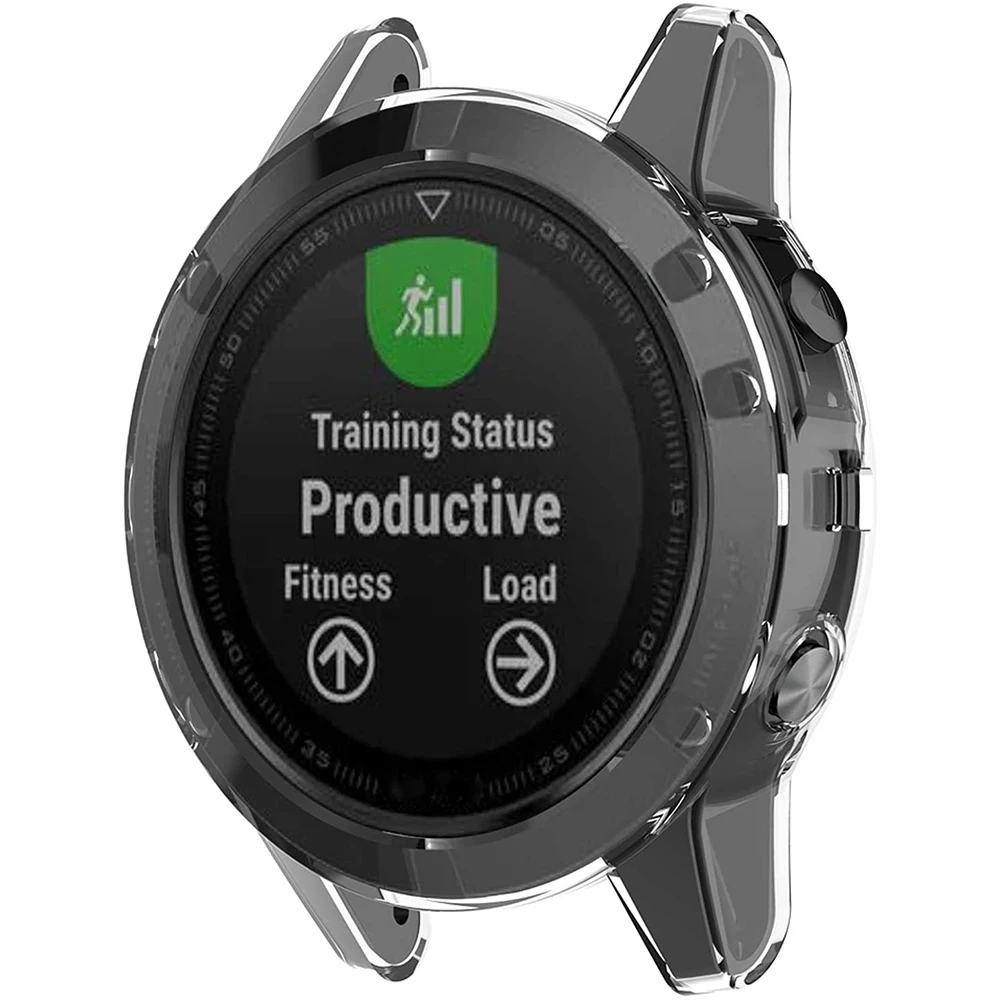 Funda protectora de TPU para reloj inteligente, cubierta protectora colorida para Garmin Fenix 5 5S 5X Plus