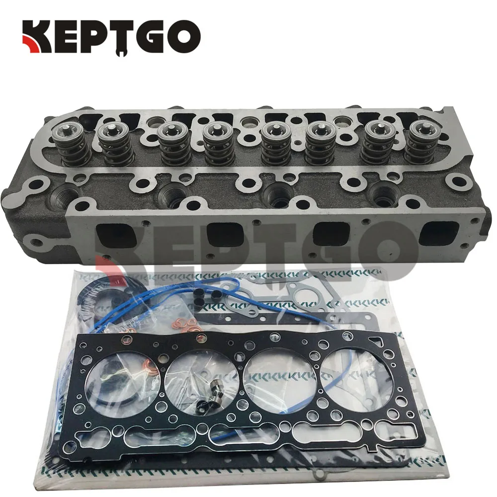 For Kubota V1505 V1505-E Cylinder Head&Full Engine Gasket Set For Kubota Tractor