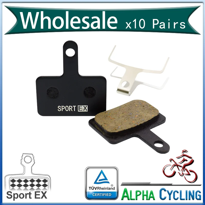 Bicycle Disc Brake pads for Aquila, Auriga, Auriga E-Comp, Auriga Pro, Draco, 10 Pairs, Sport EX, BP004