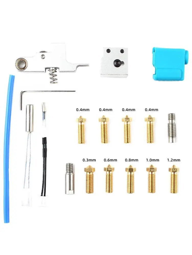 3D Printer Parts Genius Nozzle Silicone Sleeve Thermal Resistor Heating Pipe for Artillery 3D Printer Sidewinder X 1