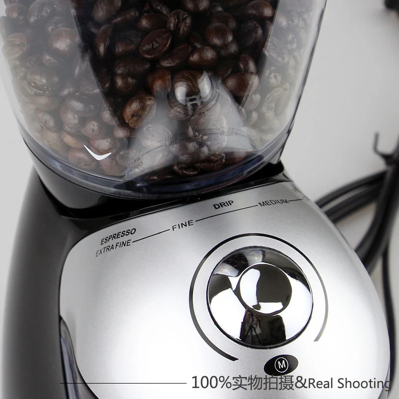 مطحنة القهوة على مستوى الدخول، مطحنة القهوة من نوع القرص، مطحنة منزلية صغيرة صغيرة PM-93