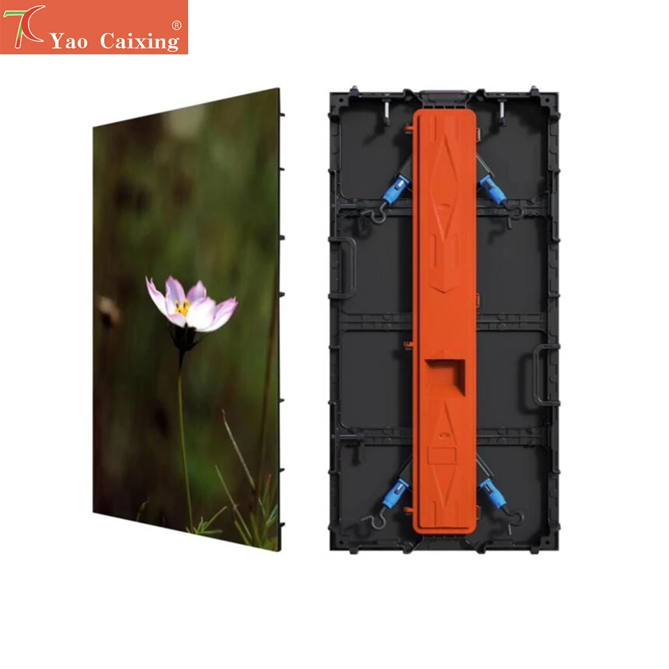 Yao Caixing 500*1000mm P3.91 indoor rental aluminum cabinet display screen stage rental video wall