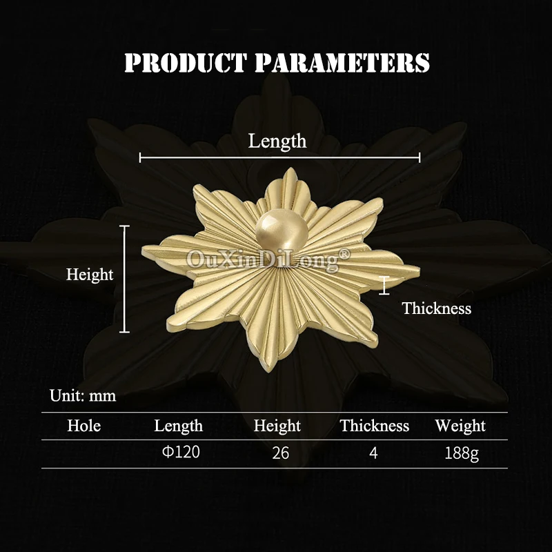 Brand New 4PCS Pure Brass Large Furniture Handles Drawer Pulls Cupboard Wardrobe Kitchen TV Cabinet Handles and Knobs