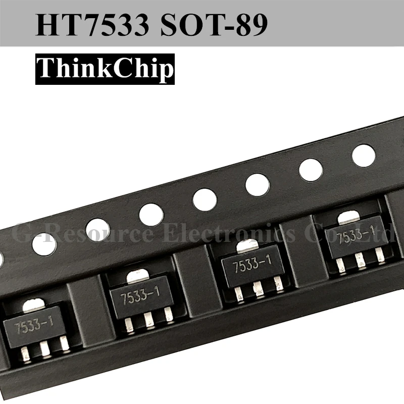 (20 pcs) HT7533 S0T-89 HT7533-1 7533 High Driver Regulator 7533-1 SOT89