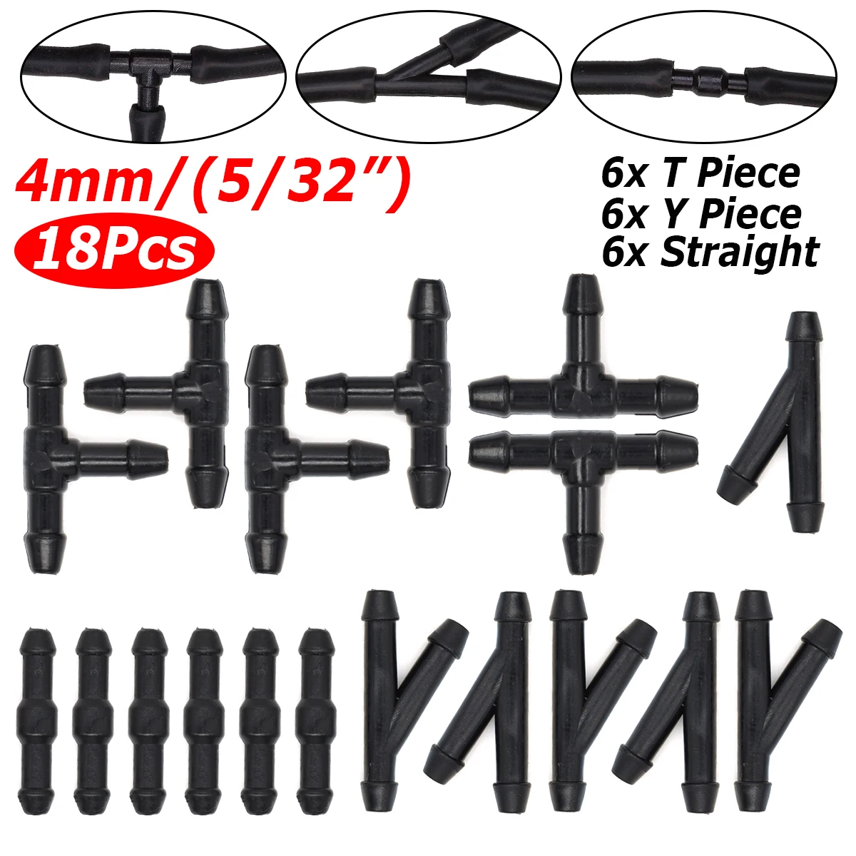 Ugelli dei getti dello spruzzo d\'acqua della spazzola del tergicristallo della rondella del parabrezza dell\'automobile a 4 vie per DAF XF 105 95