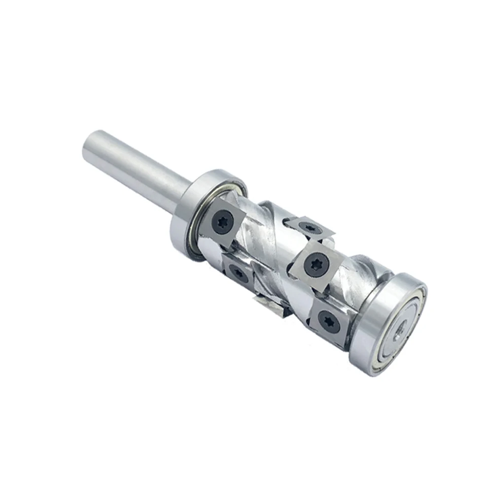 Cabeça de cortador espiral tipo abandono para carpintaria, cortador helicoidal de alta eficiência para diâmetro 30mm, ferramenta de escultura em madeira cnc