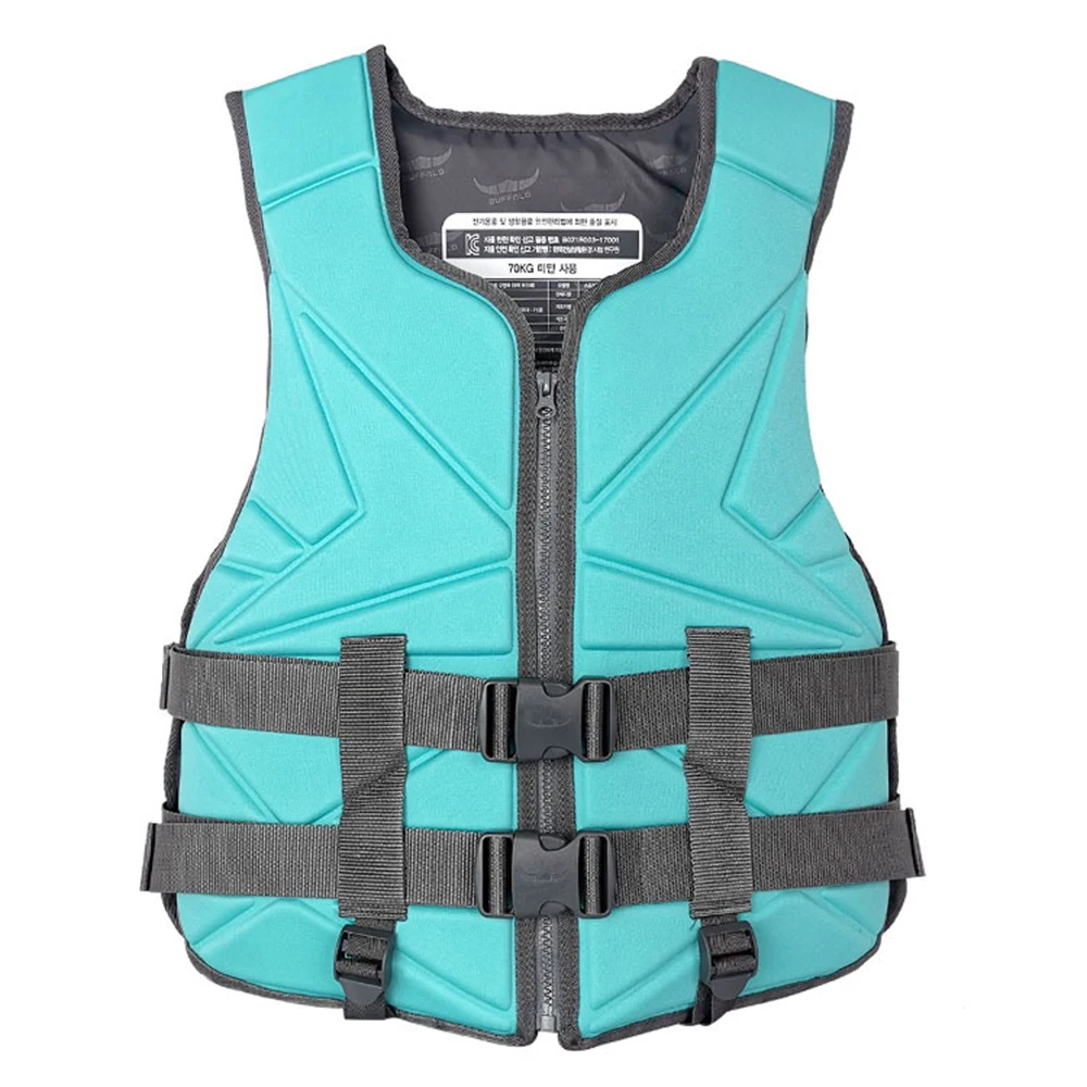 Giubbotto di salvataggio all'aperto giubbotto di salvataggio di sicurezza in Neoprene sport acquatici pesca sci nautico kayak canottaggio abbigliamento stretto comfort leggero