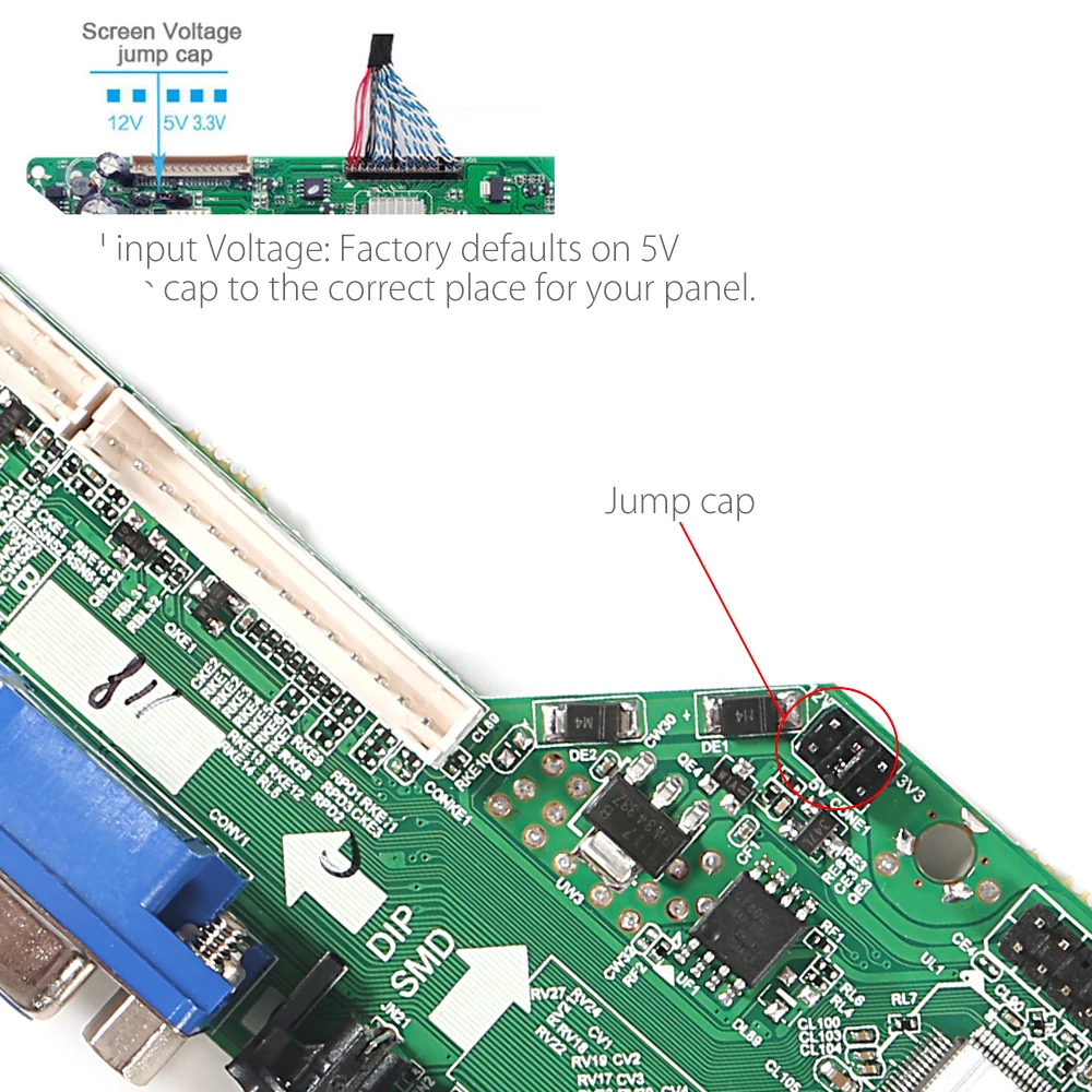 Imagem -06 - Placa Universal do Motorista do Lcd Placa do Dsb-t2 tv Interruptor Chave ir 3663 Ds. D3663lu4.1 V56 V59