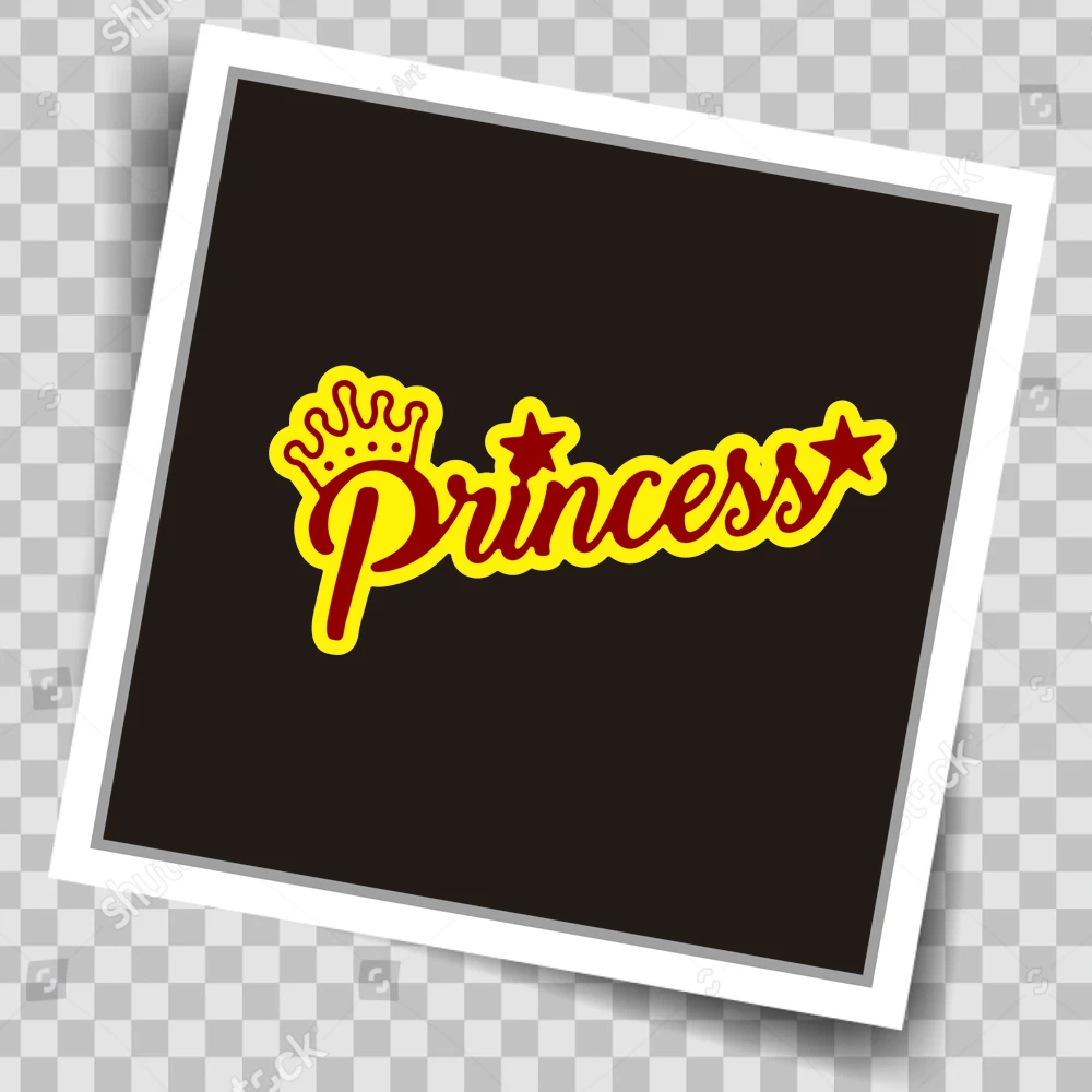 

Princess Font Metal Cutting Dies Photo Album Decor Embossing Cards Making Scrapbooking DIY Paper Crafts