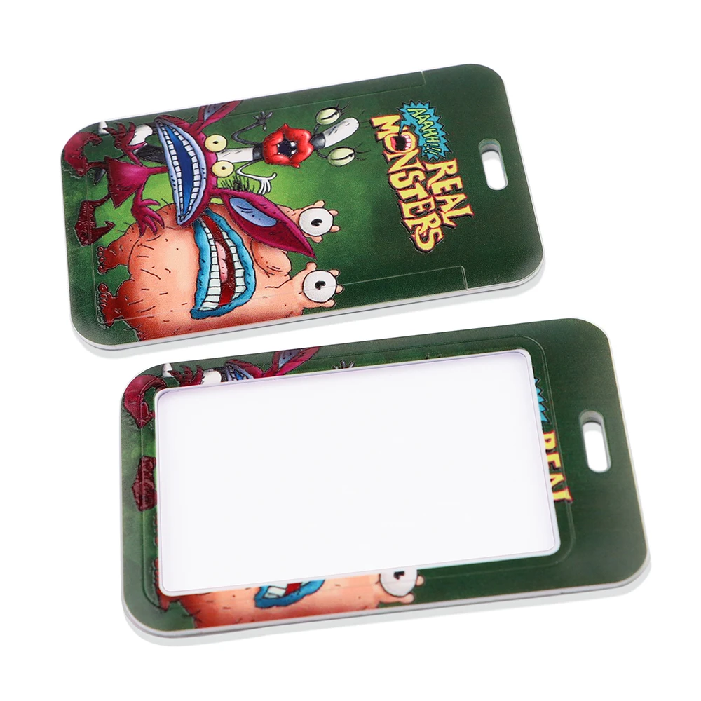 Flyingbee-x2316モンスターカードホルダー,学生用ネックハンギングカード,携帯電話,バッジ,地下鉄カードホルダー