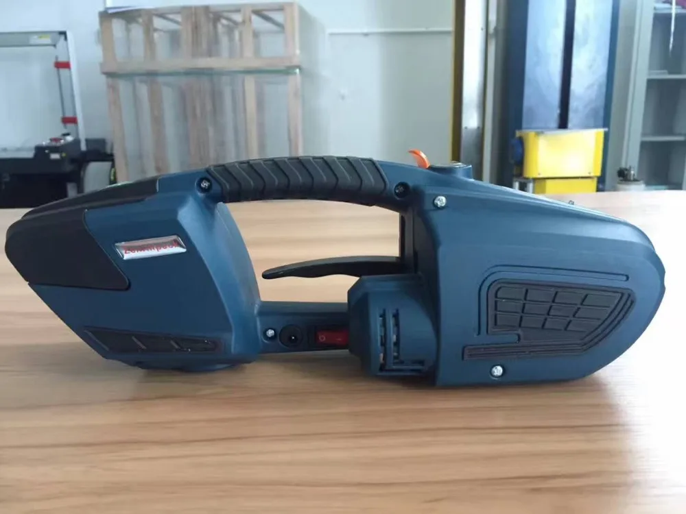 Nuovi reggiatrici in PET PP alimentate a batteria 13mm-16mm per avvolgitrice Pallet elettrica