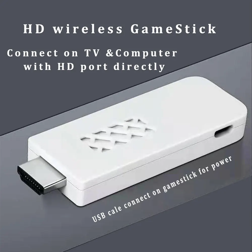 HD لعبة فيديو وحدة التحكم 4K HD ممر لعبة عصا بنيت في 1788 ألعاب كلاسيكية الرجعية مع عصا تحكم لاسلكية ممر لعبة صغيرة وحدة التحكم