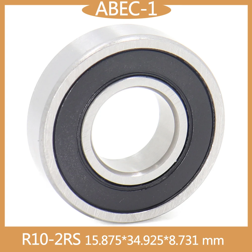 R10 Hybrid Ceramic Bearing 15.875*34.925*8.731 mm ( 1 PC ) Industry Motor Spindle R10HC Hybrids Si3N4 Ball Bearings 3NC R10RS