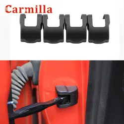 Couvercle de protection de serrure de porte de voiture en ABS, autocollant de serrure pour Ford Focus 3 Mk3 Fi.C. MK7 2009-2015 Ecosport, 4 pièces