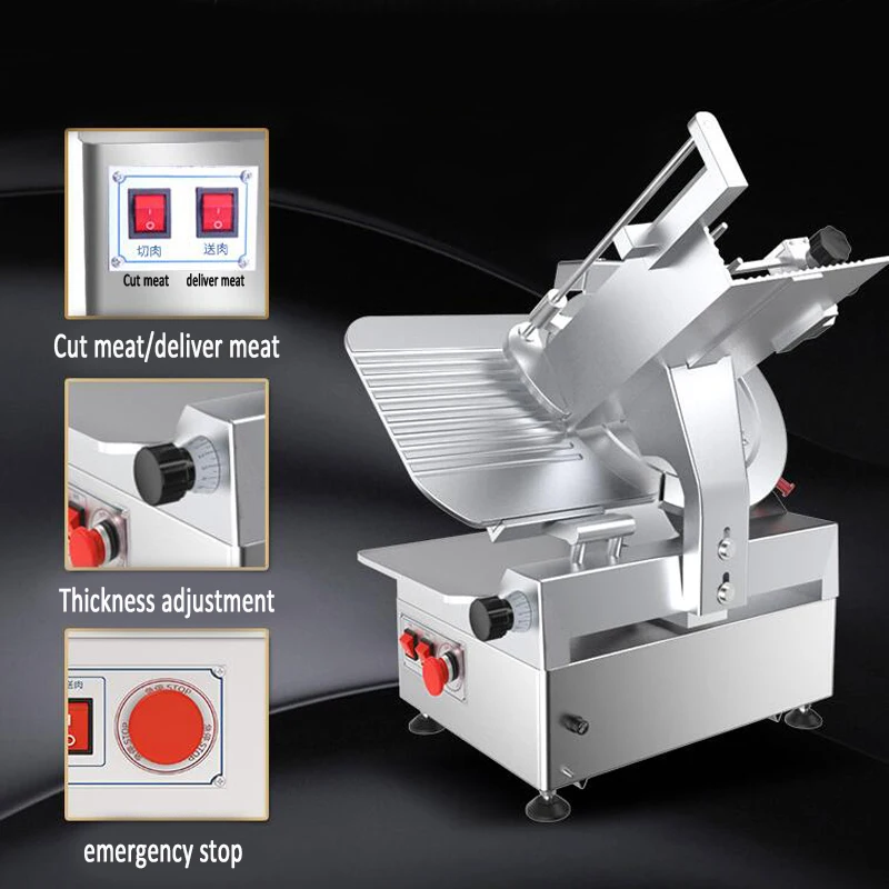 Vlees Snijder Snijmachine Dunne Slice Machine Volautomatische Commerciële Lam Roll Rundvlees Roll Machine Multifunctionele Vlees Snijmachine