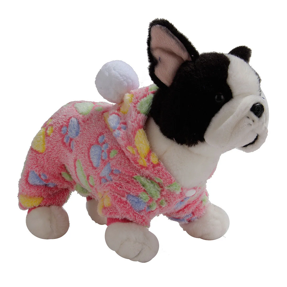 Pet Dog Cat Clothes Fleece Jumpsuit Winter Puppy Four Legs Clothing Warm Pajamas Pet Clothing Dog Yorkshire Chihuahua Costume