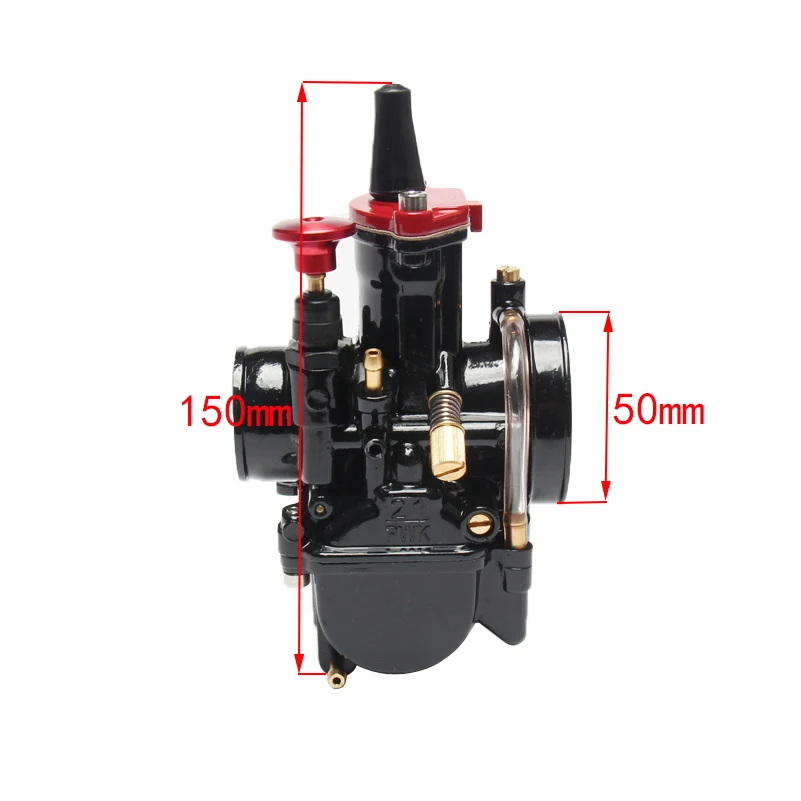 Motorcycle PWK26 Carburetor With Power Jet For Racing Moto Dirt Bike Motocross 90cc to 125cc