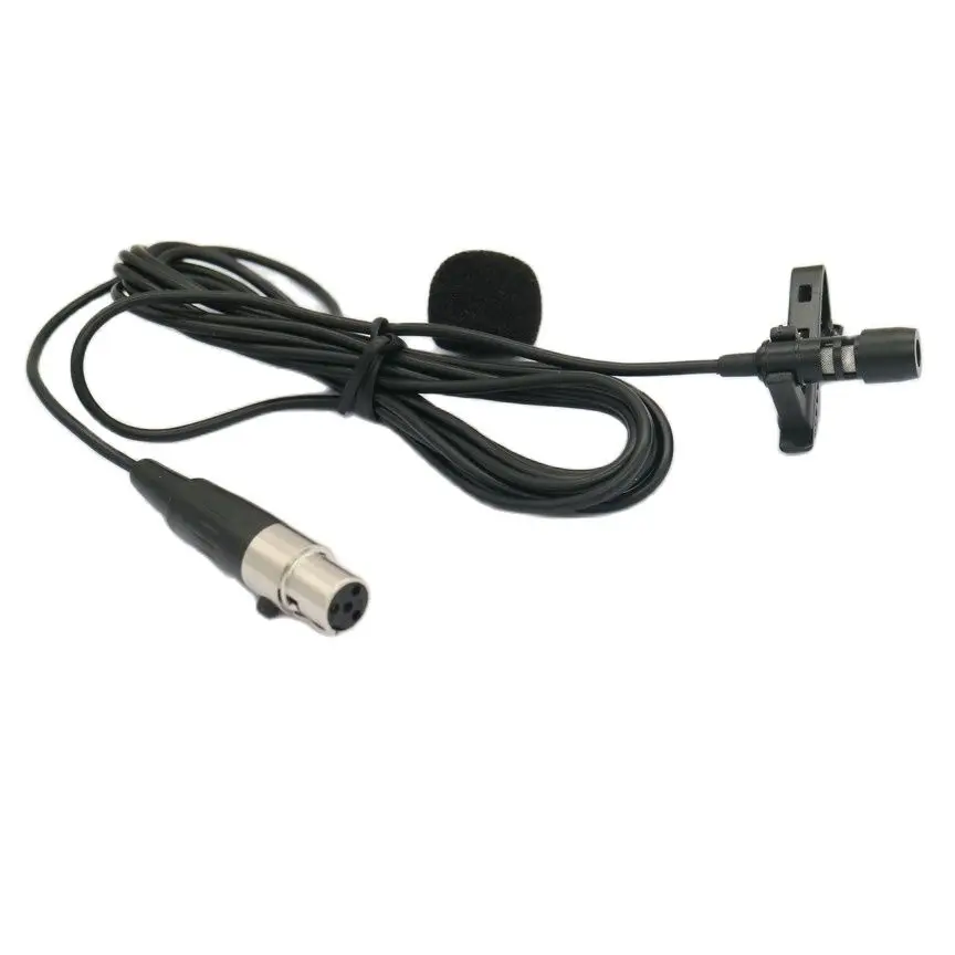 برو احادي التعادل كليب مكثف الميكروفونات ل شور سنهيسر Lavalier التلبيب AKG الصوت تكنيكا 3.5 مللي متر ستيريو لاسلكي