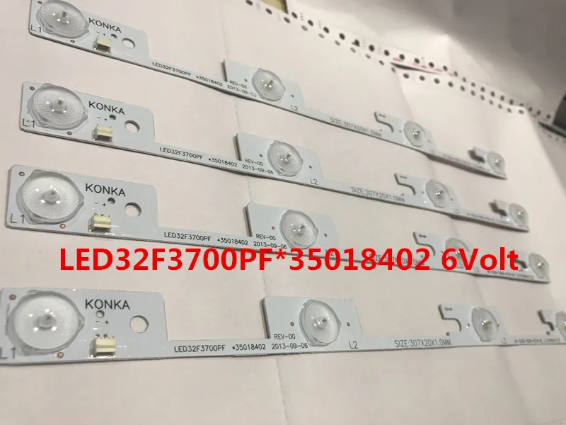 

4PCS/LOT new and original for Konka LED32F3700PF light bar,35018402 backlight lamp LED strip 6v