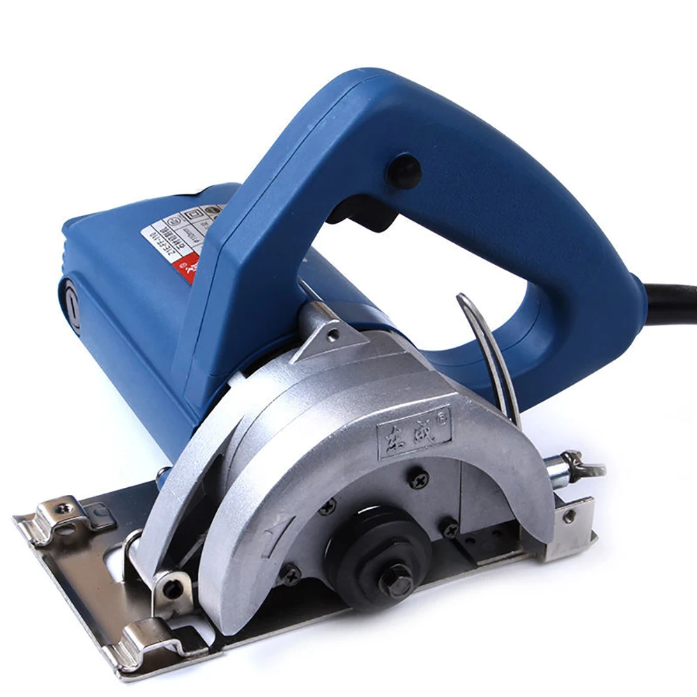 220V Multifunctional Electric Stone Marble Concrete Cutting Machine Wood Slotting Machine Tile Cutter 1200W Blade Diameter 100MM