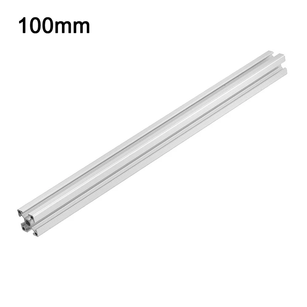 100-550mm 2020 T-Slot Aluminum Profile Extrusion Frame for CNC Laser Engraving Machine 3D Printer Camera Slider Furniture