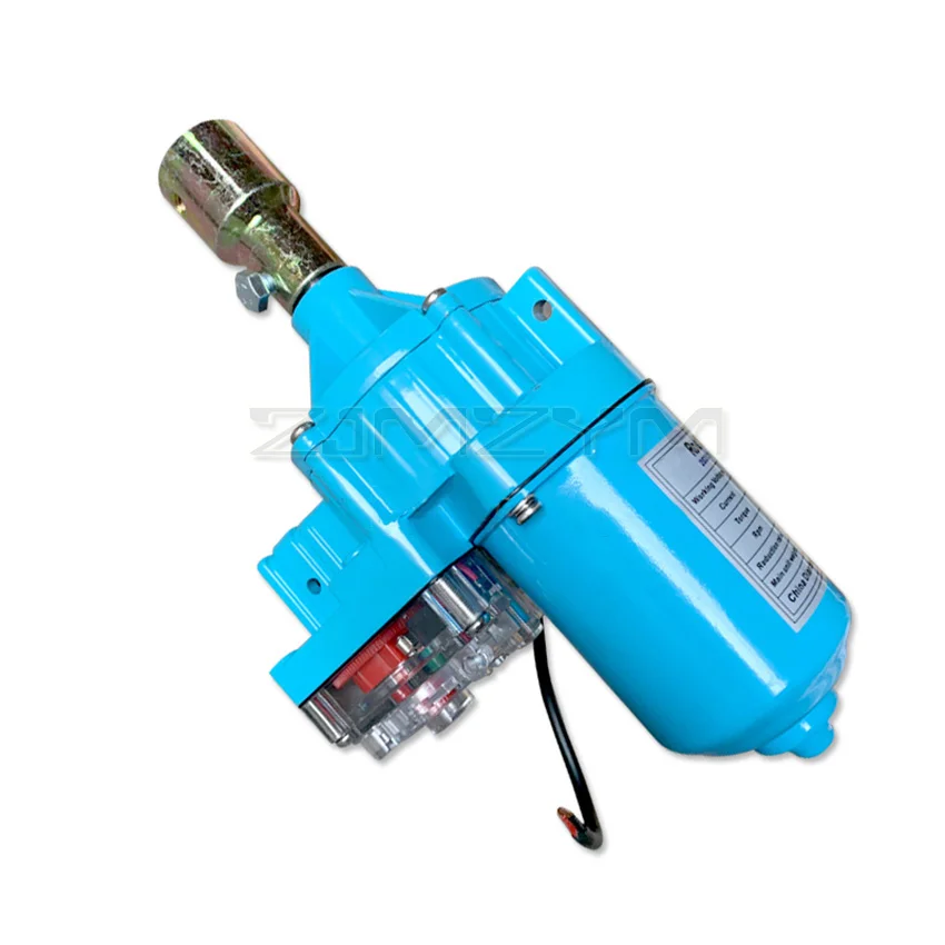 DC24V Elettrico Pellicola Rullo Serra Roll Up Motore Elettrico Pellicola Rotolo Macchina Serra Pellicola Avvolgitrice 100W 100m 3.8rpm