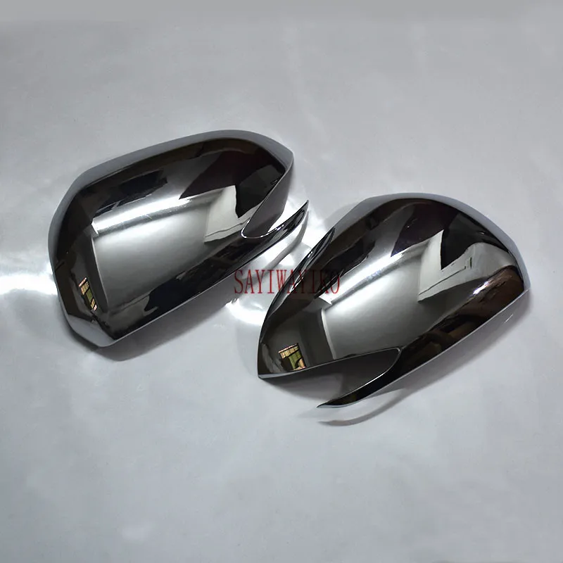 

ABS Chrome Rearview Side Wing Mirror Cover for Hyundai IX45 Santa Fe 2019 2020 Exterior Molding Trim