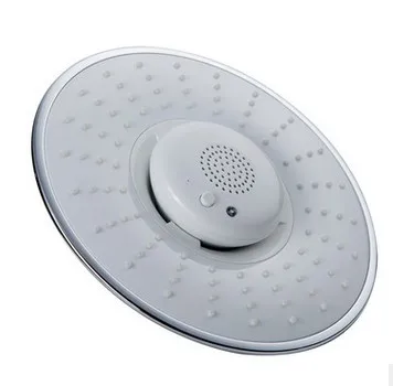 2.5 GPM Showerhead with Bluetooth Speaker/Eligible for All Devices with Bluetooth Function/Polished Chrome