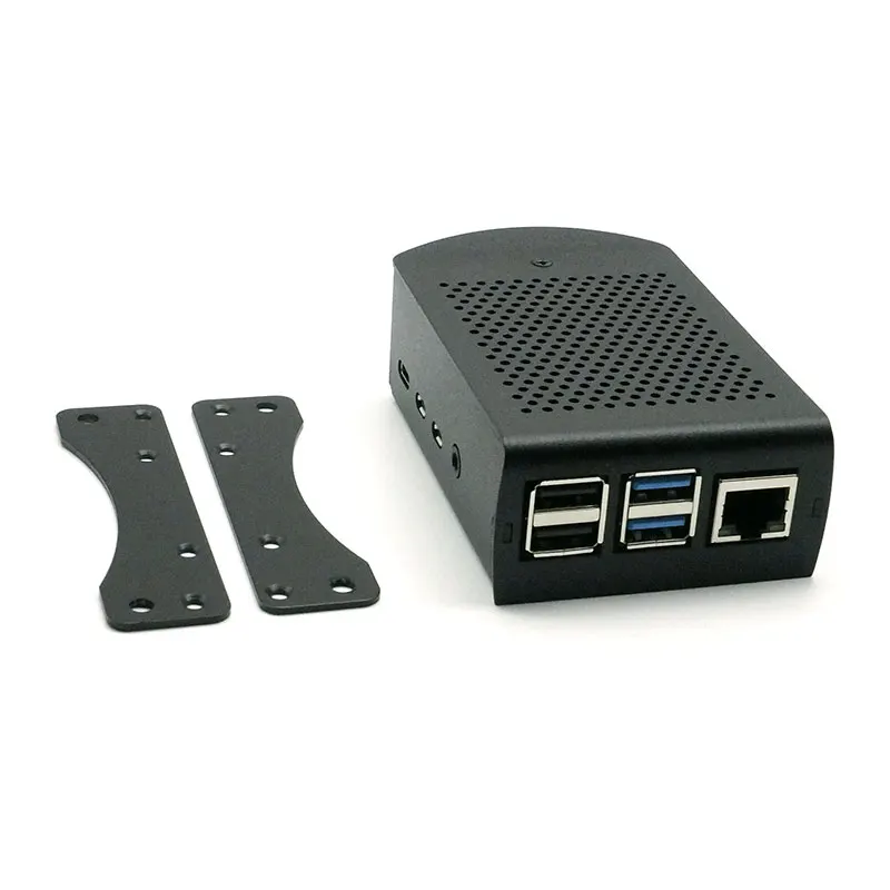 Корпус для Raspberry Pi 4 из алюминиевого сплава с подвесным кронштейном
