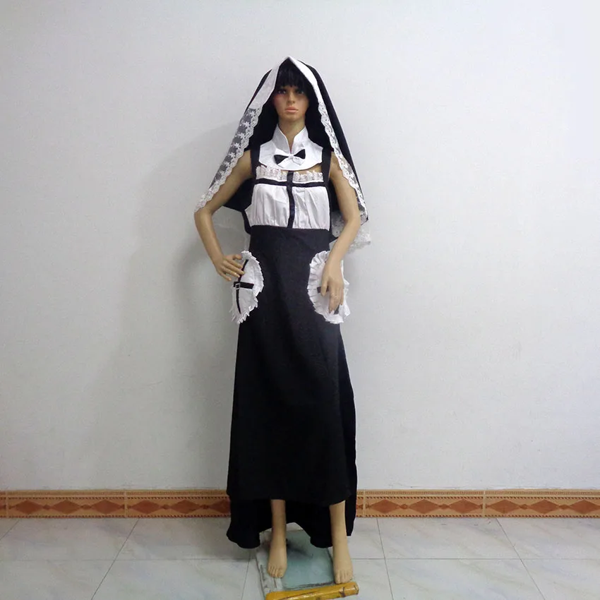 Mahou Shoujo Ikusei Keikaku Nun Nana Cosplay Halloween Costumes Customize Any Size