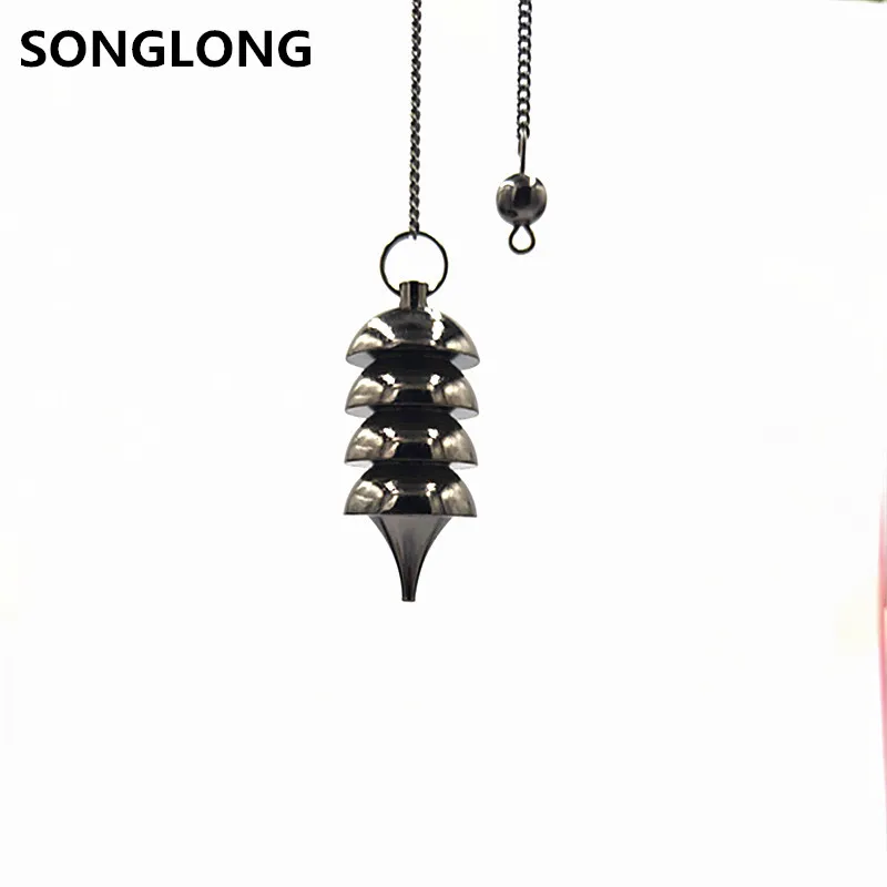 pendant Metal spirit swing  divination hypnosis metal brass non-crystal metal copper solid standard pendulum energy therapy