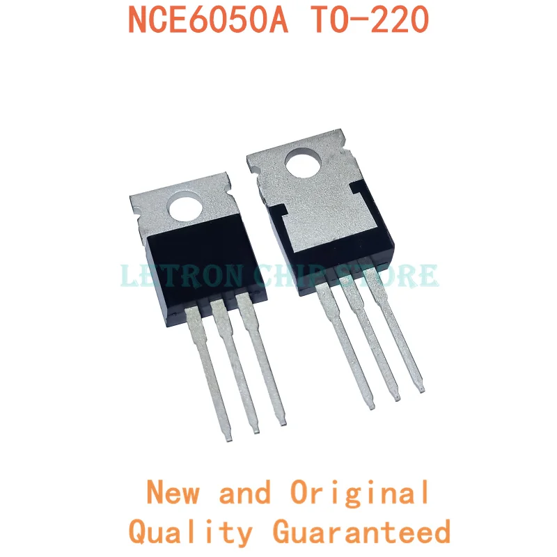 5PCS NCE6050A TO-220 N-Chanel 50A 60V MOSFET