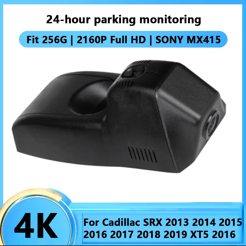 Full HD 2160P Wifi Hidden Car DVR Dash Cam Camera Video Recorder For Cadillac SRX 2013 2014 2015 2016 2017 2018 2019  XT5 2016