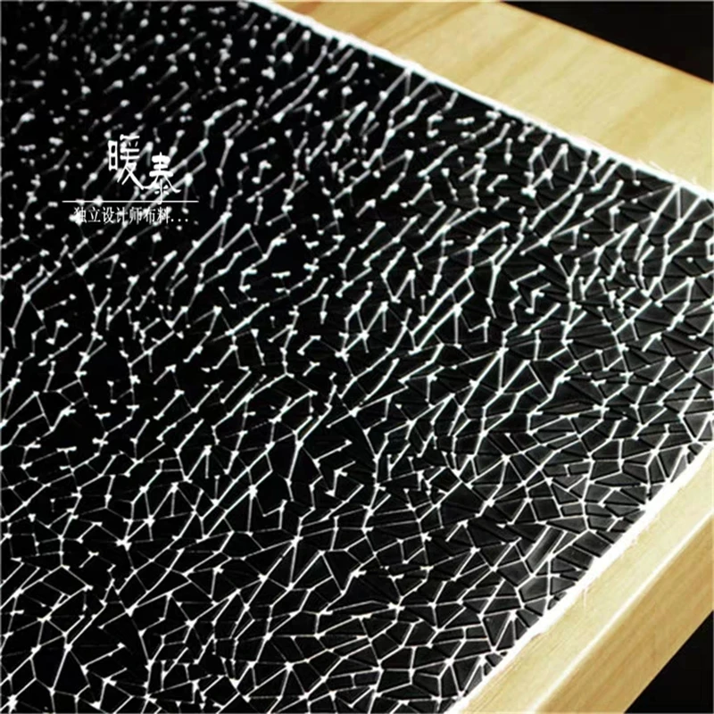 Bag PU Leather Designer Fabric Special Granular Rock Texture DIY Pattern Patches Home Decor Arts Crafts Space Design 47*42cm