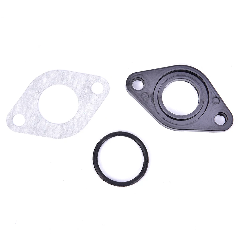 Bike Carburetor Carb Manifold Intake Pipe Gasket Spacer Seal 19mm Plastic High quality Very Durable For Pit Dirt 110cc 125cc