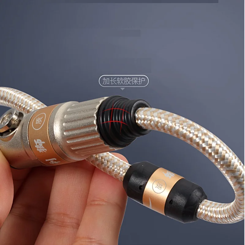 XLR «мама» на 1/4 дюйма TS Mono «папа» несбалансированный аудиокабель для усилителя, микшера, консолей, микрофонов, инструментов, экранированных шнуров