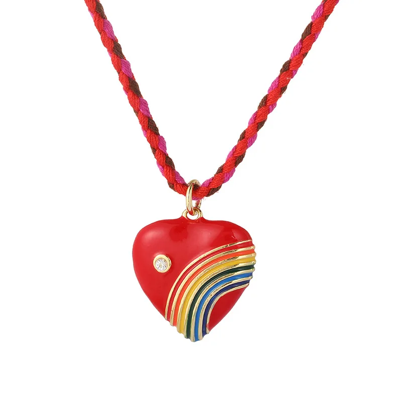 Pansexual Homosexual Lesbian Gay Rainbow Lgbt Unicorn Decorative Necklace Gifts For Couples Siblings