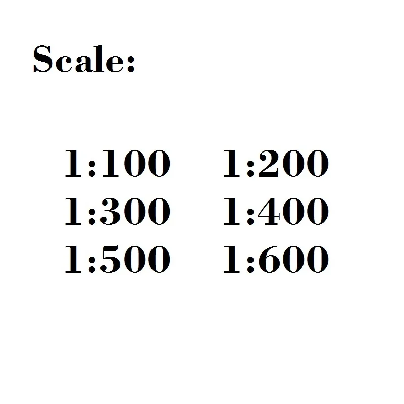 Regla de escala de 15cm, regla de escalas triangulares para ingenieros y diseño de arte, tres lados y seis escalas diferentes