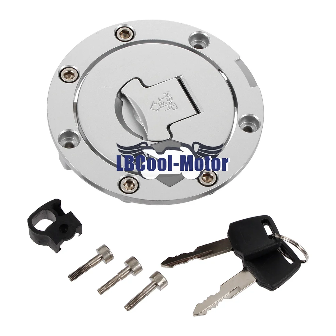 Motorcycle Fuel Tank Gas Cap Cover with Key For HONDA NTV600 Revere 1991 NTV650 Revere 1995-1997 17620-KAF-013