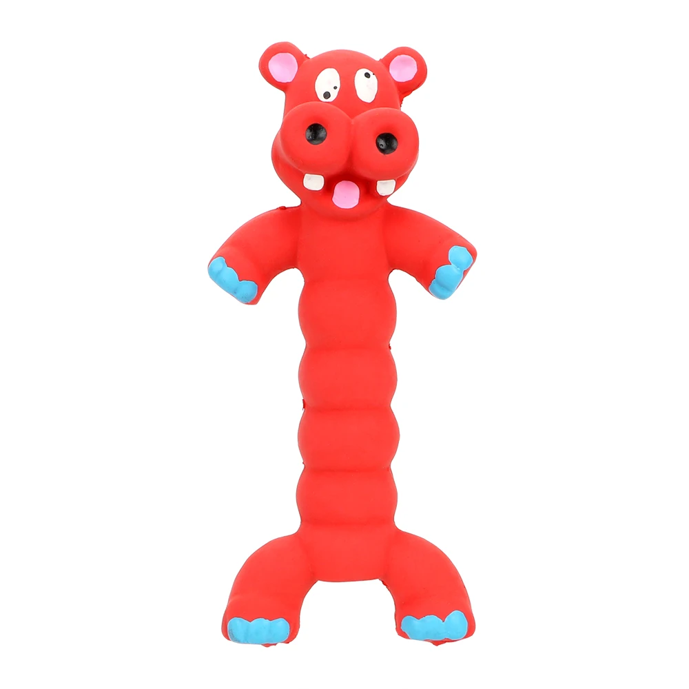 Creative Animal Shape Rubber Squeaky Sound Toy Dogs Cats Pets Supplies Dog Toys Pet Products Puppy Pet Play Chew Toys Cute