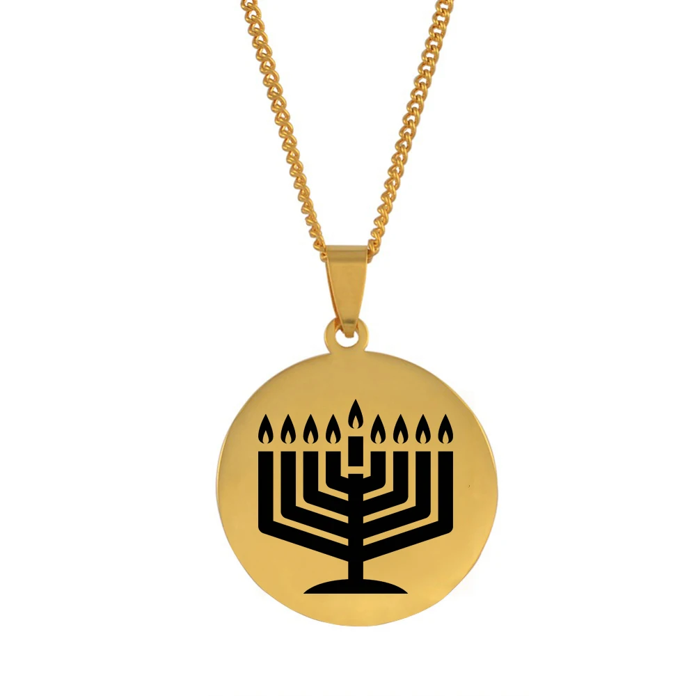 Anniyo Jewish torah, Synagogue Mosque,Hanukkah Judaism Pendant Necklaces Israeli ornaments Israel Jewelry #145021