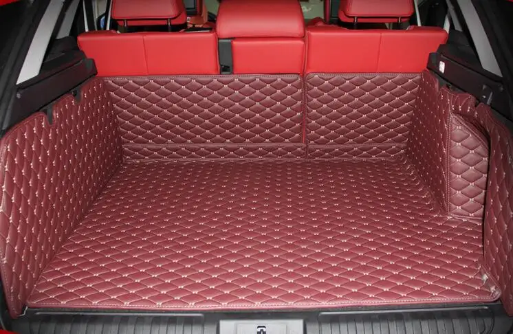 Leather Car Trunk Mat Cargo Liner for Range Rover 2014 2015 2016 2017 2018 2019 2020 Range Rover Sport L494 L405