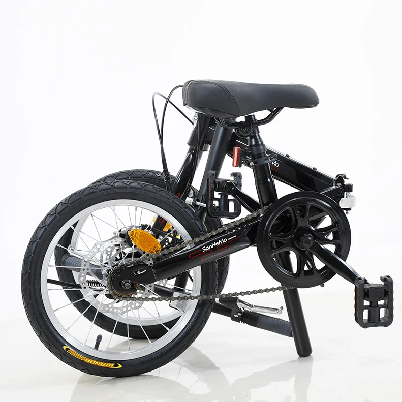 16-inch Foldable Ultra-light Portable Male And Female Student Bicycle Adult Children Disc Brake Folding Bike